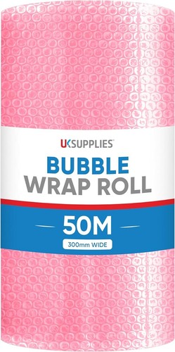 Pink anti static bubble wrap - pink,