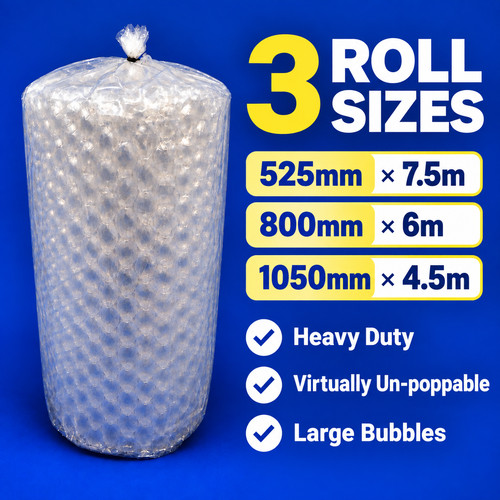 Heavy duty large - large, bubble