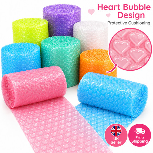 20cm heart bubble wrap - 20cm,