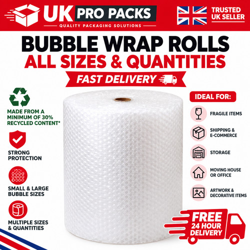 Clear bubble wrap - pick, any