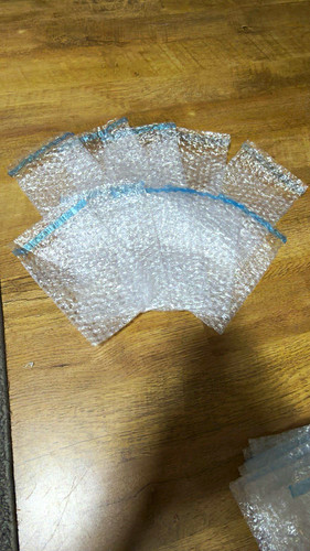 Clear bubble wrap - bubble, bags