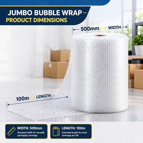 Bubble wrap roll 500mm - wrap, x