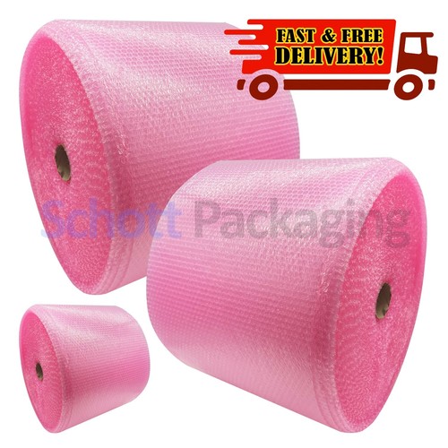 Pink small bubble wrap 500mm - bubble,